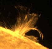 Solar eruption
